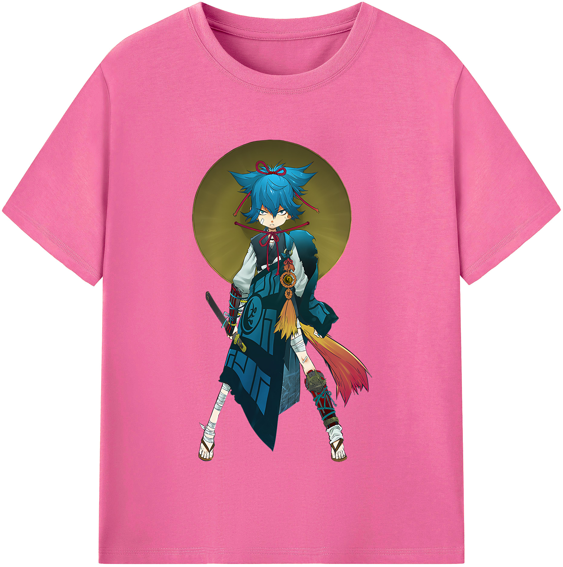 （画像用） 刀剣乱舞 Touken Ranbu レディースカジュアルプリントTシャツ（綿100％）
